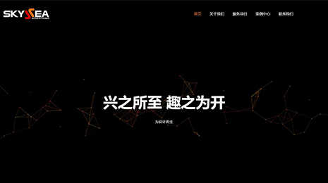 天海广告网站案例(杭州)