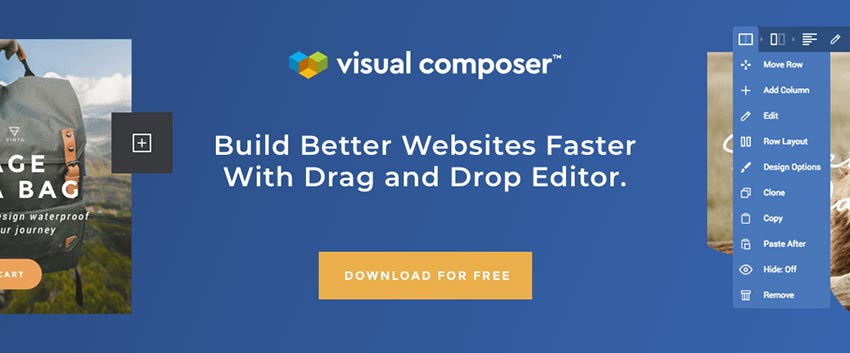 Visual Composer网站生成器