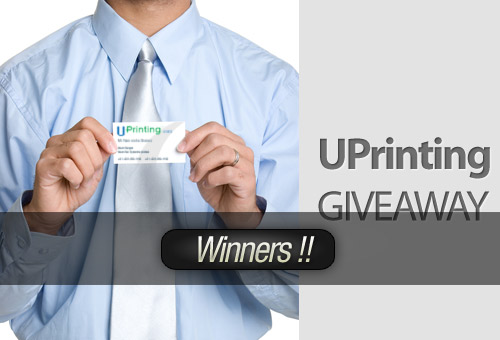 Giveaway! Win 2000 Business Cards and Much More from UPrinting – Winners!