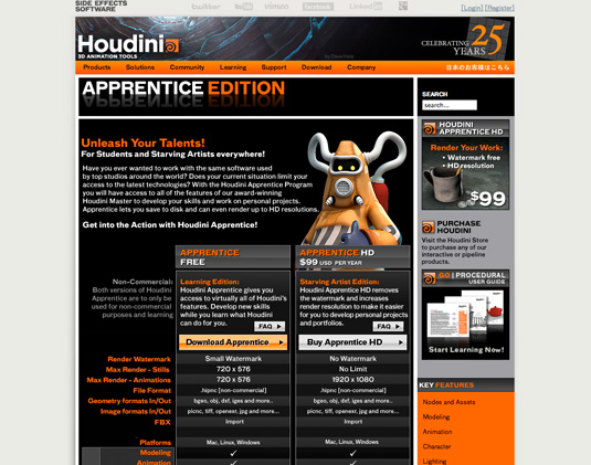 Houdini Apprentice