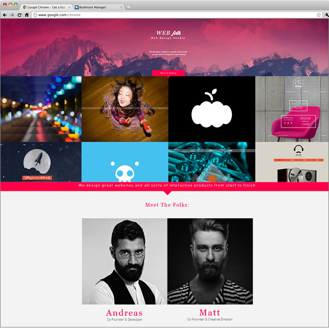 Web Design Studio Website