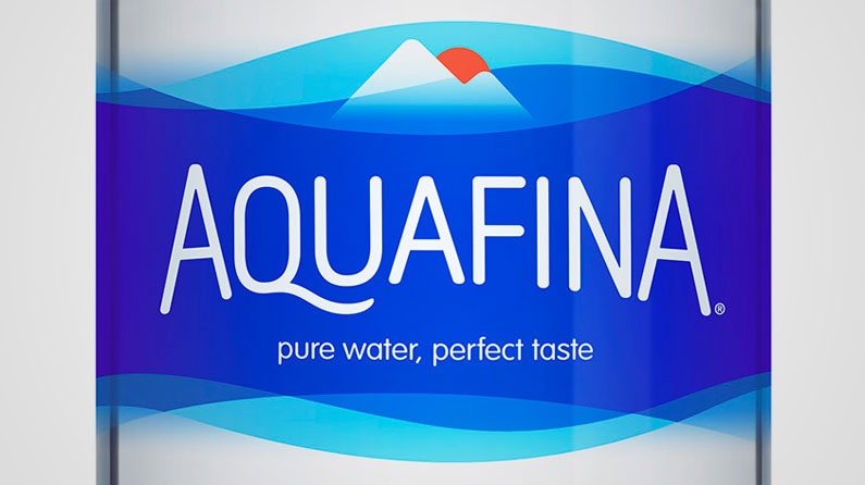 了解徽标设计中形状的重要性 -  Aquafina徽标