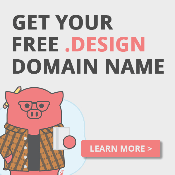 从Porkbun获取免费的.design域名。